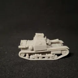 STL PACK - 17 HUNGARIAN Fighting vehicles of WW2 (1:56, 28mm) + 3 Tankmen - PERSONAL USE