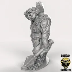 Support Free Ogre with hand weapons