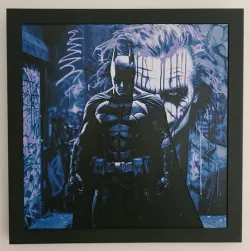 The Dark Knight - Filament Painting - 6 Colors