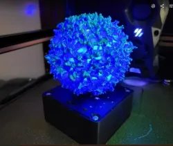 Tycho's Supernova Remnant Light-up Display Lamp