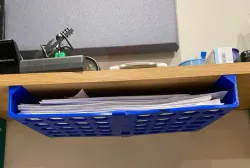 Under-shelf A4 Paper Tray