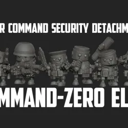 WARPOD Rigger 'Command Zero Elite' Raider Squad