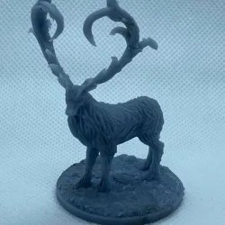 With Base: Mutated Forest Elk