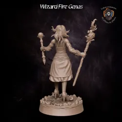 Wizard Fire Genas