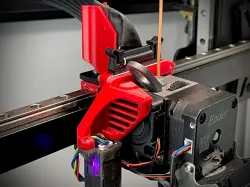 X45 Sprite CR Touch Probe Zero Y-Offset Mount v1.1 (Ender-3 S1 Pro and similar)