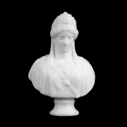 Zenobia, The Queen of Palmyra at The Art Institute of Chicago, America