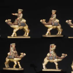 6-15mm British Great War Imperial Camel Corps Riders WWI-GB-11