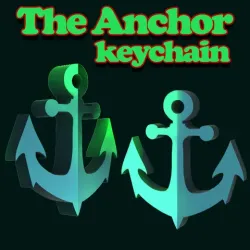 Anchor keychain