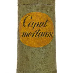 Apothecary tin for Caput Mortuum
