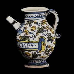 Apothecary vessel for bishop's wort syrup