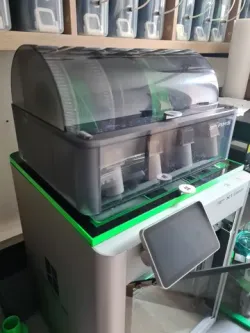 Bambu glass riser remix of a remix (with recess for pi cam)