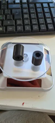 Bed leveling rubber spacer