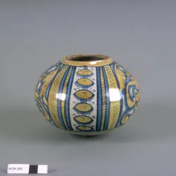 Bowl section of Maiolica jug