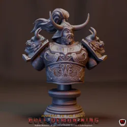 Bull Demon King Bust (Pre-supported)