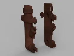 Casting Brake Component Model
