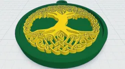 Celtic / Norse - Tree Of Life Pendent 32