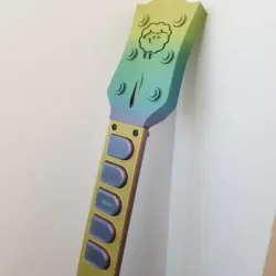 Clone Hero / Guitar Hero controller remixed parts