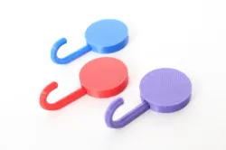 Decorative colored hooks