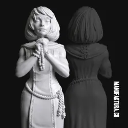 Devotion Series 01a – Gene-enhanced Female Battle Sister Praying