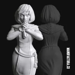 Devotion Series 03a – Gene-enhanced Female Battle Sister Praying