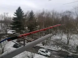 DG7YBN 9el Yagi antenna for 23cm (1296 MHz)