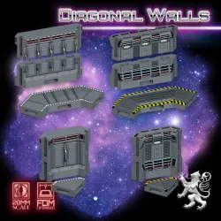 Diagonal Walls