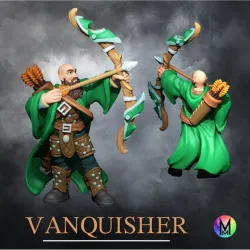 Elf Ranger - Vanquisher the Elf Archer ( Elf with Bow )