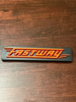 Fastway 80's Band Sign