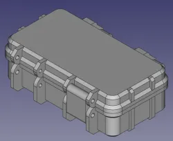 FreeCAD Rugged Box (Parametric)