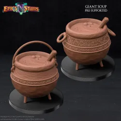 Giant Soup Miniatures - Pre-Supported