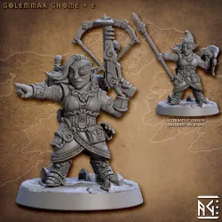 Golemmar Gnome - E (Gnomes of Golemmar)