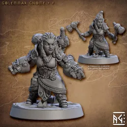 Golemmar Gnome - F (Gnomes of Golemmar)