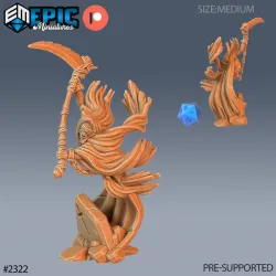 Graveyard Ghost Scythe / Grim Reaper / Life Taker / Skeleton Army / Undead Encounter