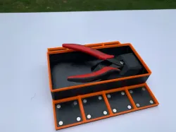 Gridfinity dual-mode wire cutter bin