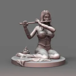 Hannah Series- Flutist Sitted