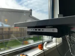 HP EliteDesk Mini 800 G5 Under desk-mount (Might fit the other G-models as well)