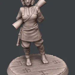 Human Female Monk