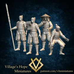 Japanese gate keeper guard squad