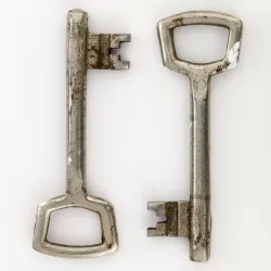 Keys to the house of Szymon Kluger in Oświęcim