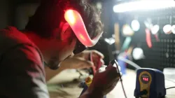 LED Fire Horns