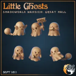 Little Ghosts x6