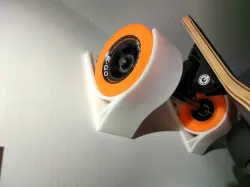 Longboard Skateboard Wall Mount