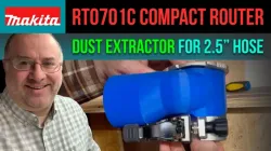 Makita rt0700 dust extractor for 2.5 inch shop vac hose v1.0