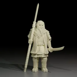 Naginata armed Warrior Monk/Sohei