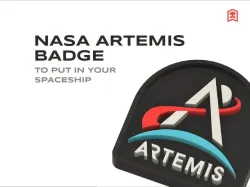 Nasa Artemis Badge