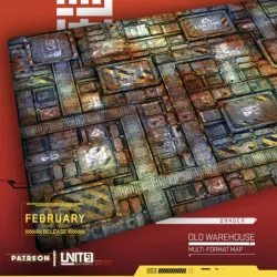 Old Warehouse - multi-format gaming mat