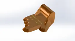 One click ice remover