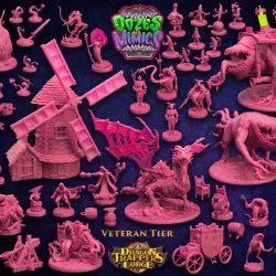 Oozes VS Mimics COMPLETE SET | PRESUPPORTED | Dragon Trappers Lodge
