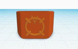 Orange Lantern ring
