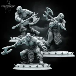 Orc Warriors (x3 poses)